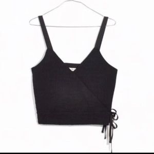 NWT- Madewell Finale Tank Top w/ side ties XS